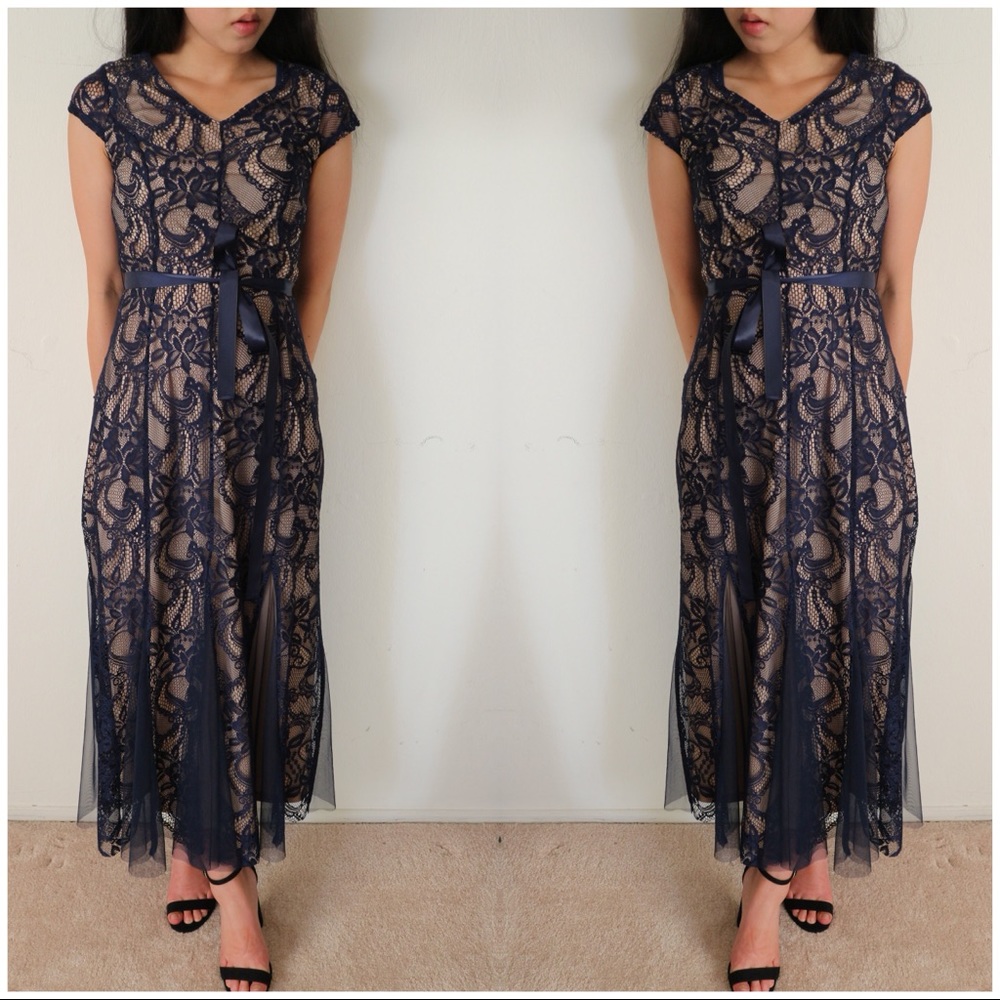 NWT Blue Lace Dress